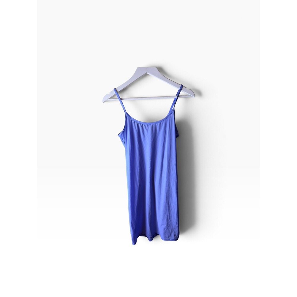 Skims Fits Everybody Slip Dress Periwinkle Blue Adjustable Strap L